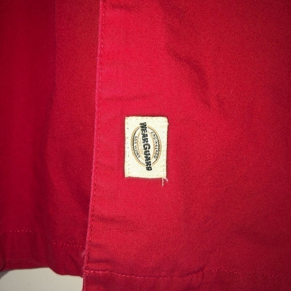Wearguard red short sleeve shirt size medium cotton & polyester pocket on front - Picture 7 of 11